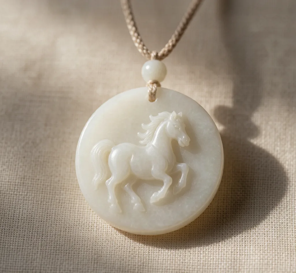 Chinese Zodiac Jade Pendant