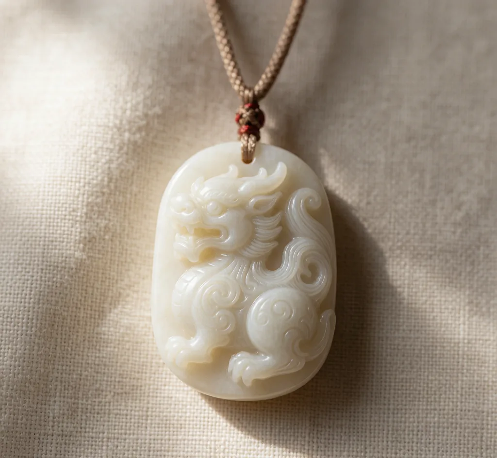Hetian Jade Pixiu Pendant