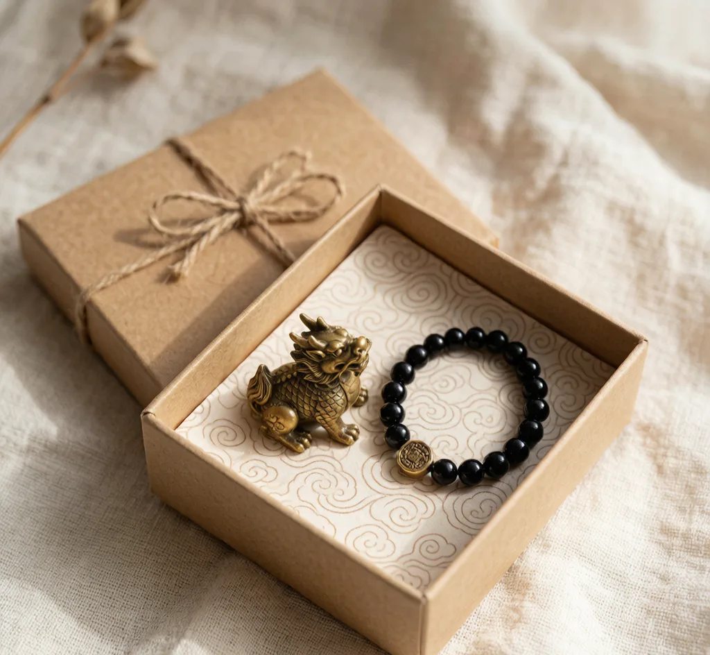 Pixiu Gift Set — Figurine & Bracelet