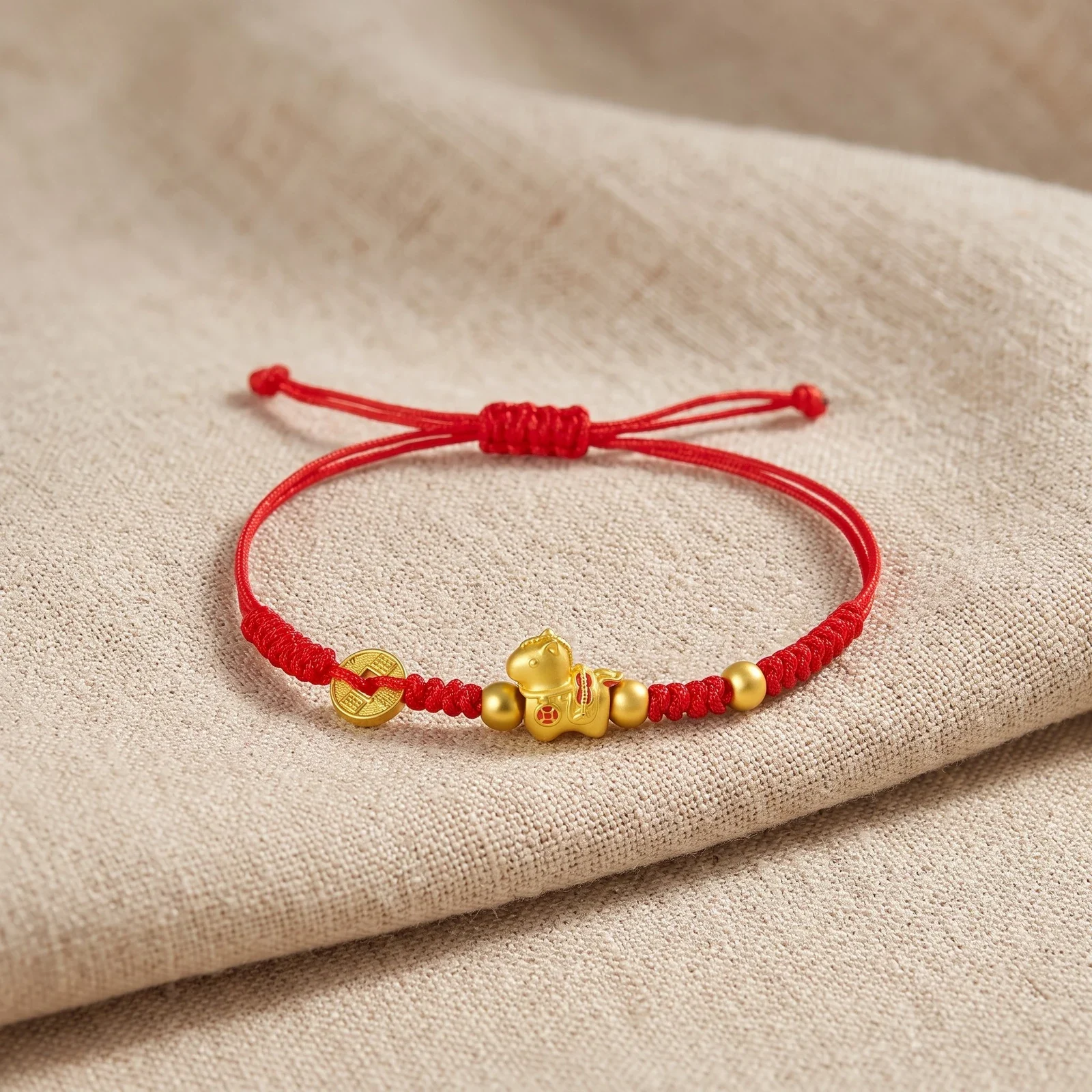 2026 Horse Year Red String Fortune Bracelet