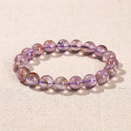 Amethyst Bead Bracelet