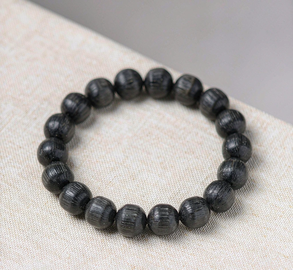 Black Tourmaline Bead Bracelet