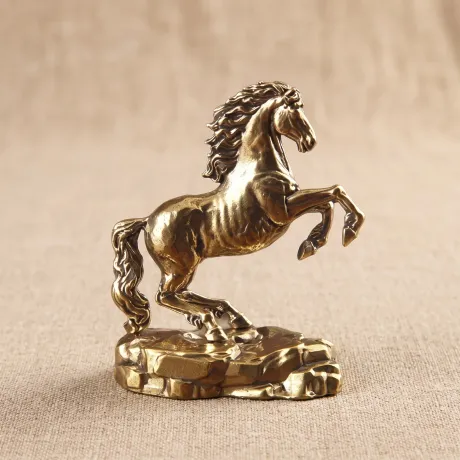 Brass Horse Ornament — Year of the Horse