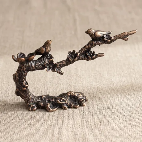 Brass Incense Stick Holder — Lotus Base