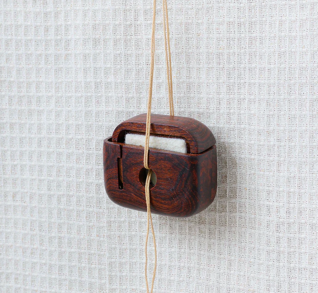 Car Diffuser Charm — Wooden Case