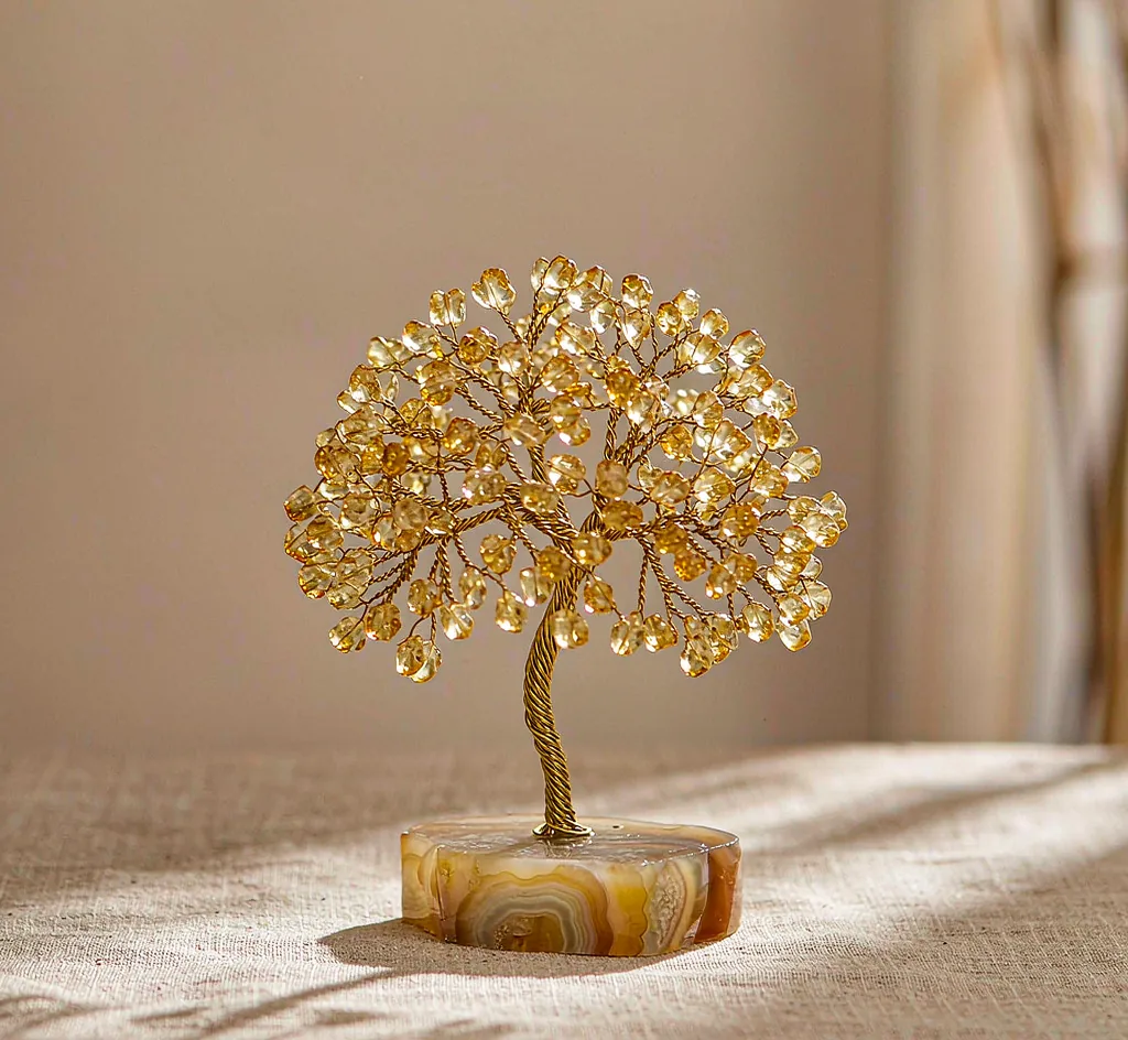 Citrine Fortune Tree Ornament