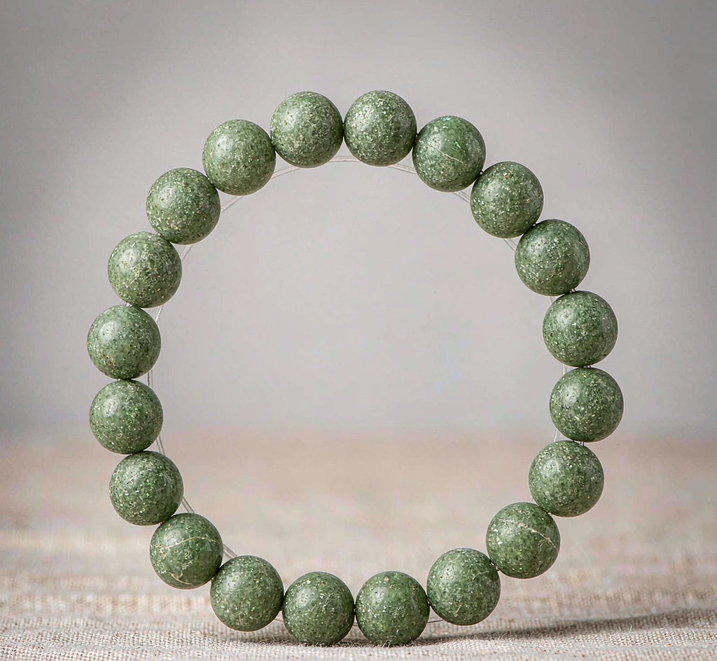 Green Aventurine Bead Bracelet
