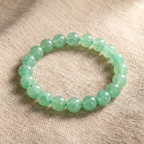 Green Aventurine Bead Bracelet