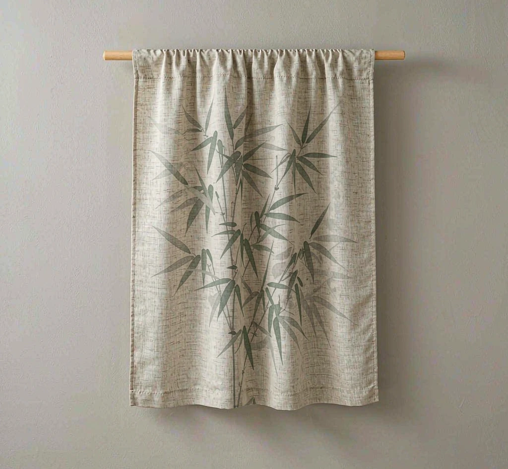 Linen Door Curtain