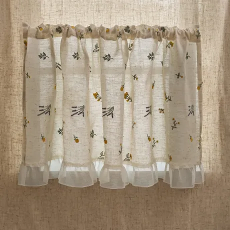 Linen Door Curtain