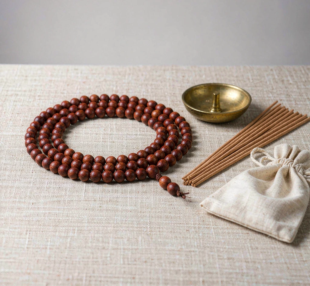 Meditation Set — Mala & Incense