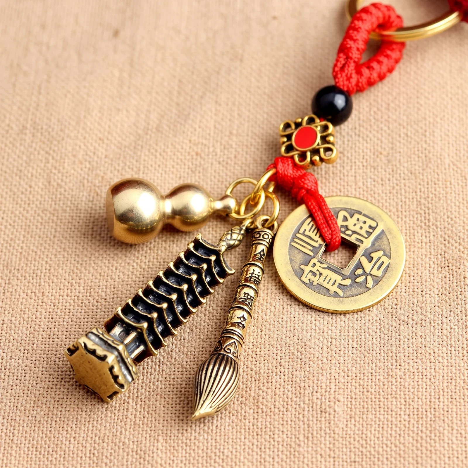 Nine Emperor Coin Lucky Charm Set — photo 3