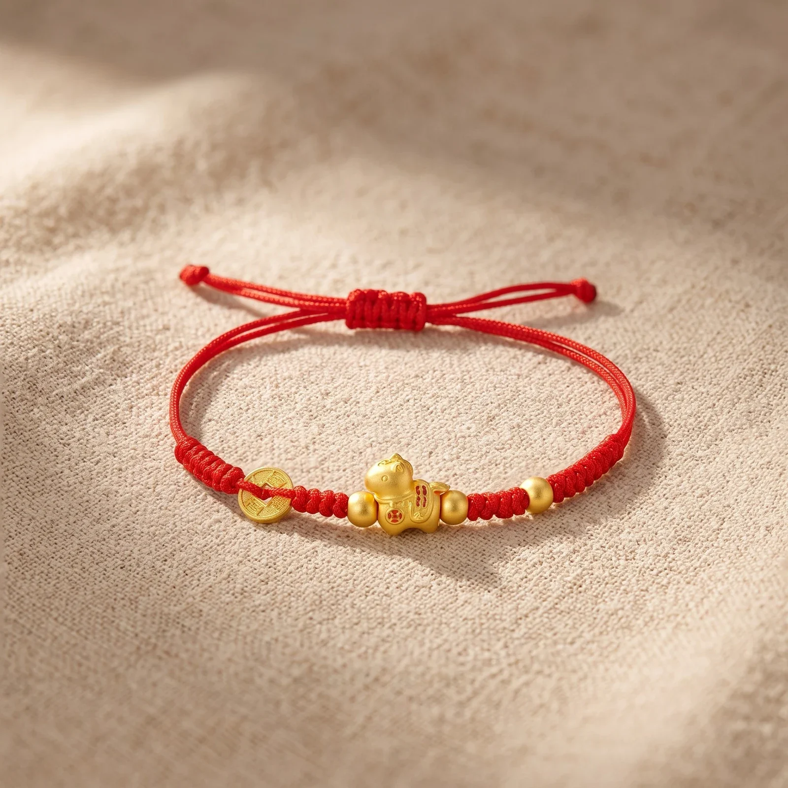 2026 Horse Year Red String Fortune Bracelet — photo 2