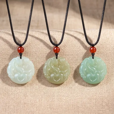 Year of the Goat Nephrite Jade Pendant — 2027