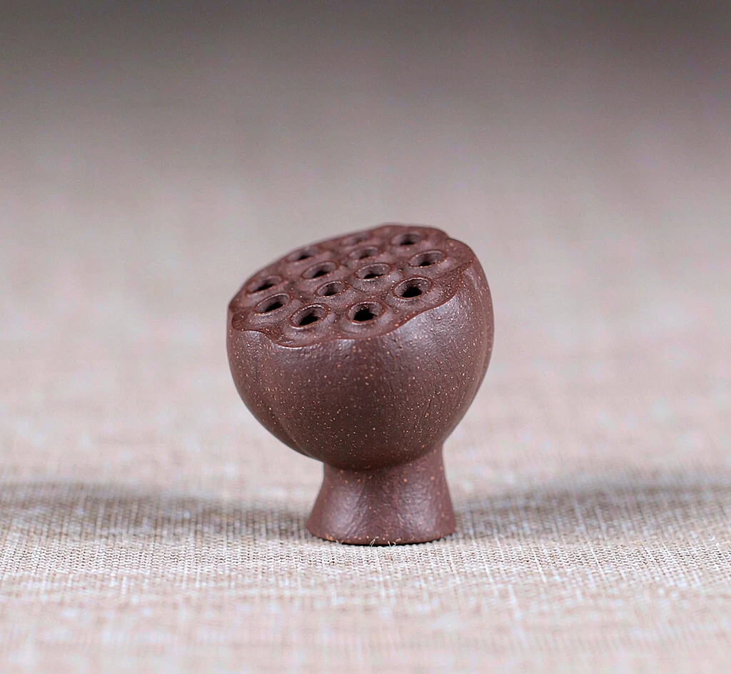 Yixing Clay Tea Pet — Lotus Pod
