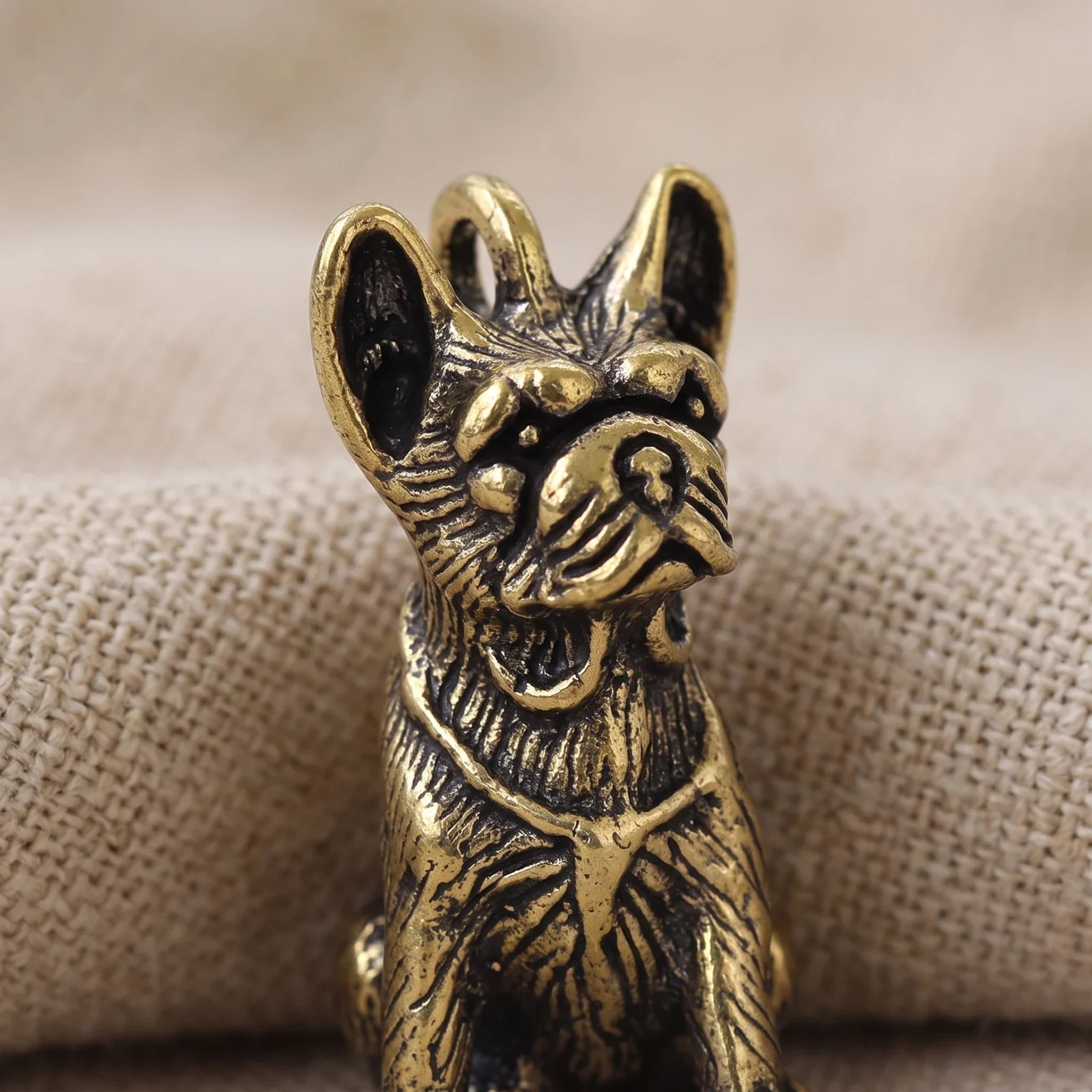 Solid Brass 3D Zodiac Desk Charm — photo 2
